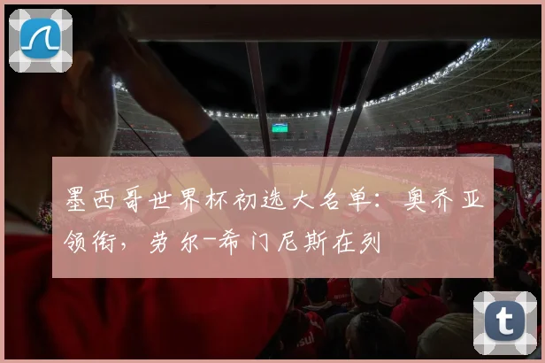 墨西哥世界杯初选大名单：奥乔亚领衔，劳尔-希门尼斯在列